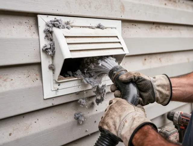 Professional dryer vent cleaning by East Hartford Dryer Vent Cleaning in East Hartford