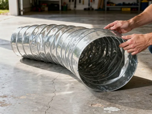 East Hartford Dryer Vent Cleaning specialist using advanced equipment for thorough duct cleaning in East Hartford