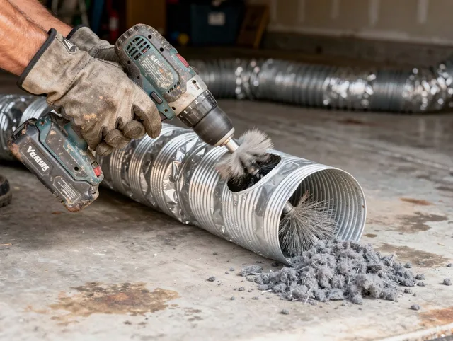 Professional duct cleaning by East Hartford Dryer Vent Cleaning in East Hartford